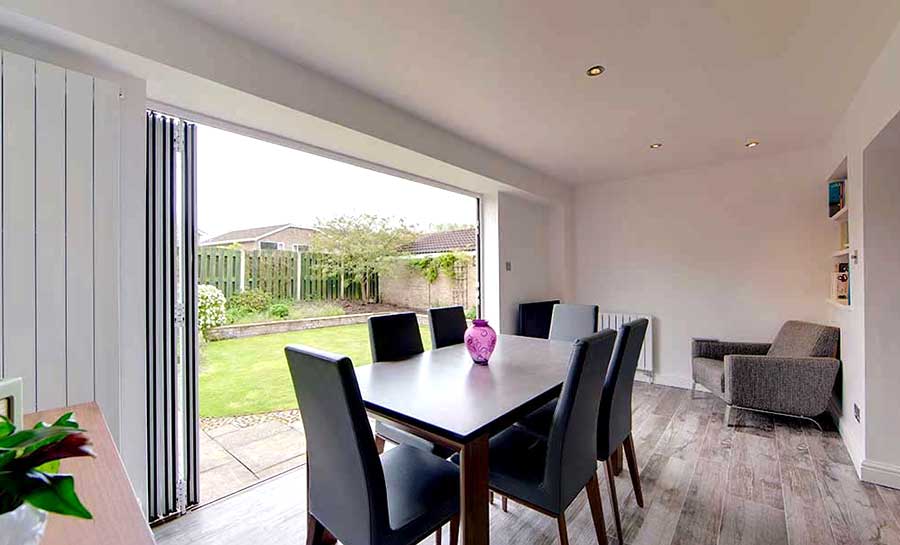 Bifold door extension