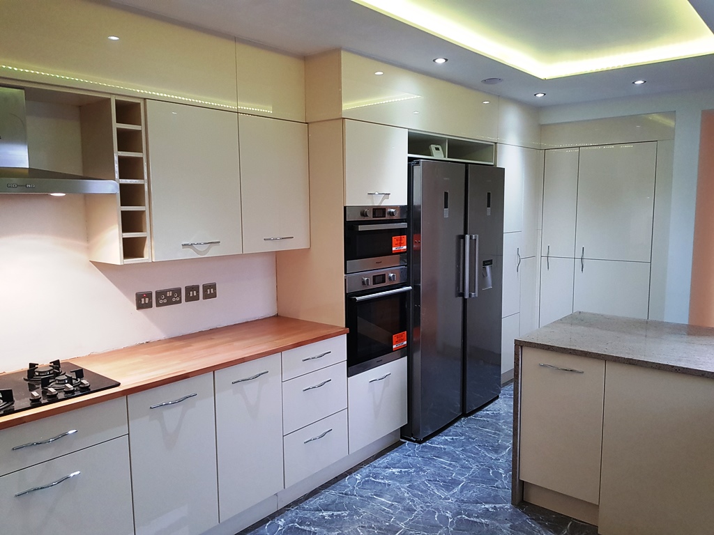Completed Cambridge kitchen project