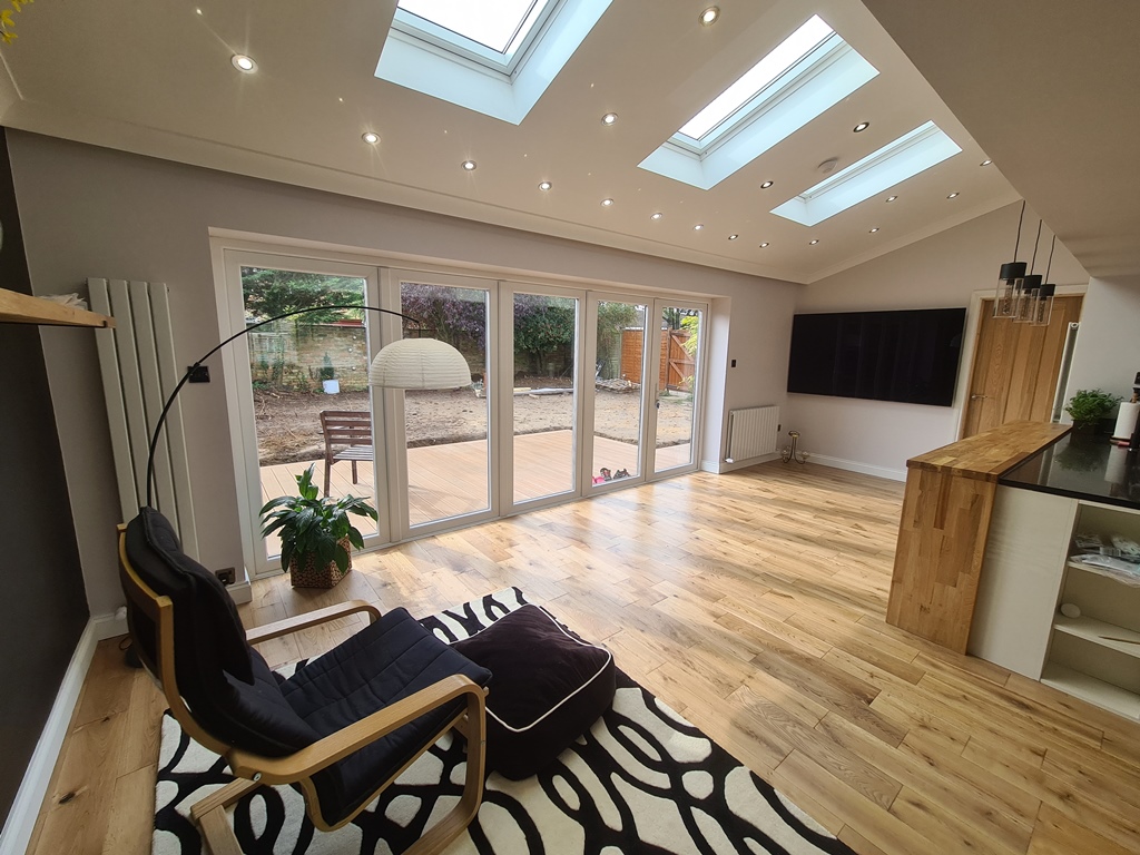 Open-plan extension
